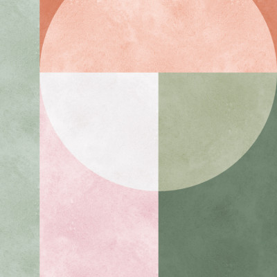 Earthy Geometric Circle