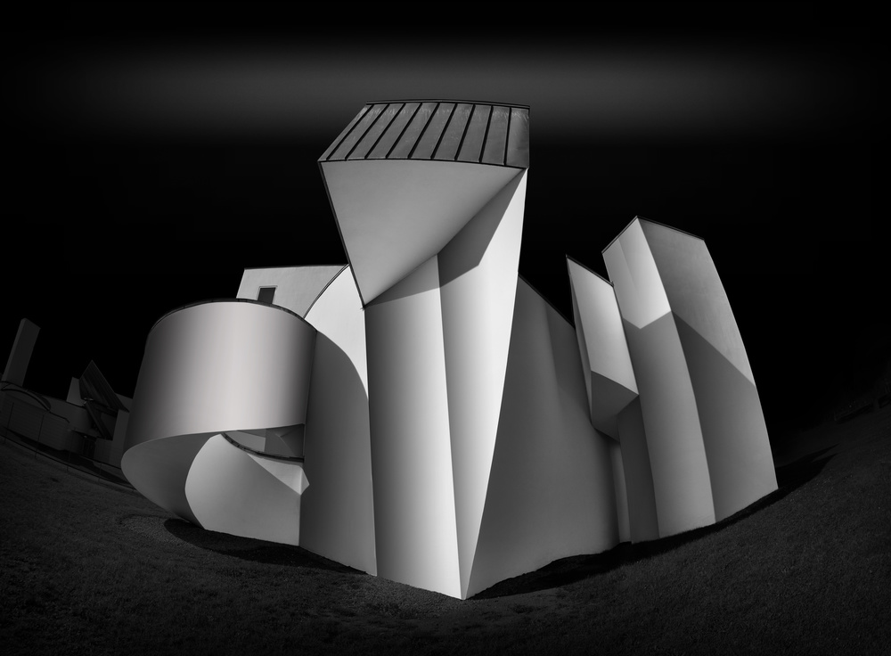 Modern Abstract Architecture by Wolfgang Mothes — canvas wall art