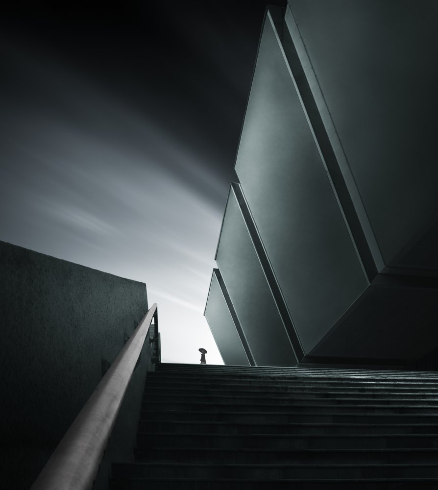Ascending Modern Forms by Biao Huang — canvas wall art