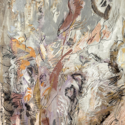 Flowing Organic Abstract