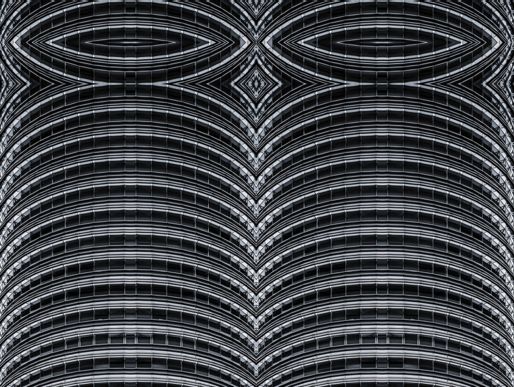 Modern Architectural Symmetry by Miro Susta — canvas wall art
