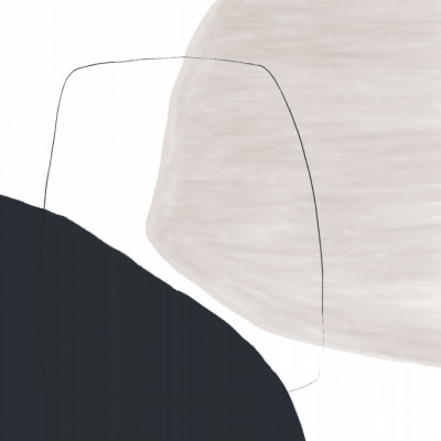 Abstract Artwork With Soft Beige And Brown Tones