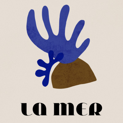 La Mer Abstract Ocean Poster No. 01