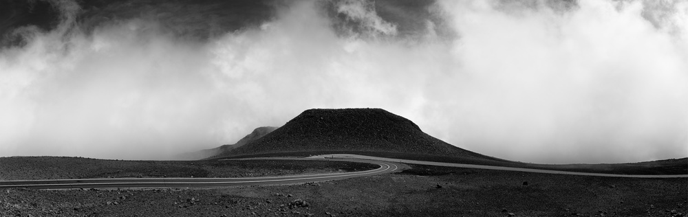 Misty Mountain Road by Yu Cheng — canvas wall art