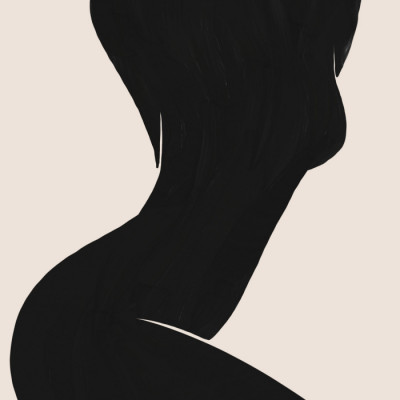 Abstract Female Silhouette
