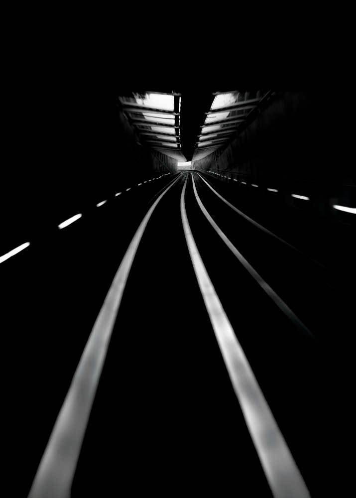 Deep Tunnel Vision by Oussama Mazouz — canvas wall art