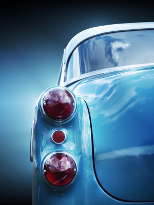 American classic car Special 1953 Rear by Beate Gube