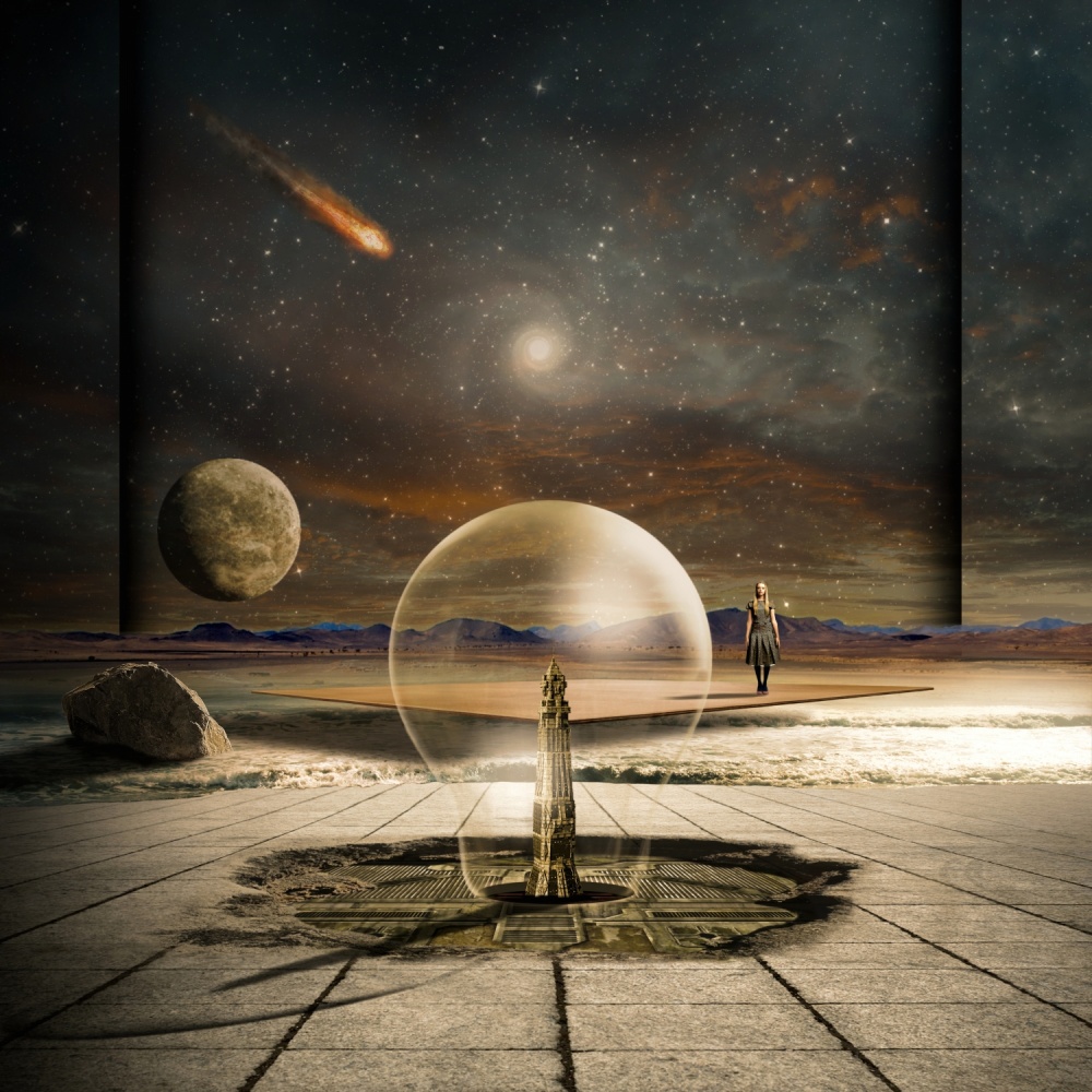 Cosmic Dreamscape by Franziskus Pfleghart — canvas wall art