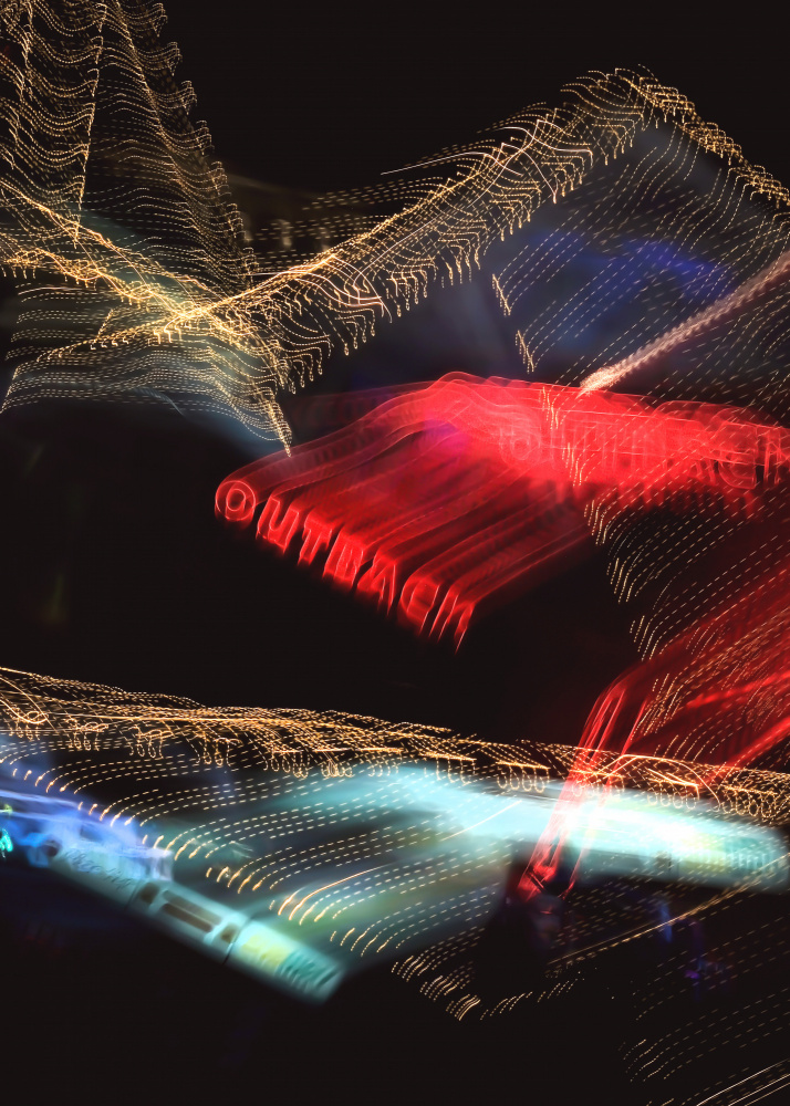 Abstract Urban Glow by Old Artists Studio III — canvas wall art
