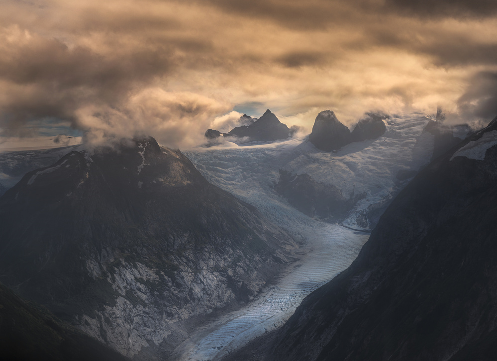 Glacier Valley Majesty by James S. Chia — canvas wall art