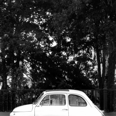 Iconic White Fiat
