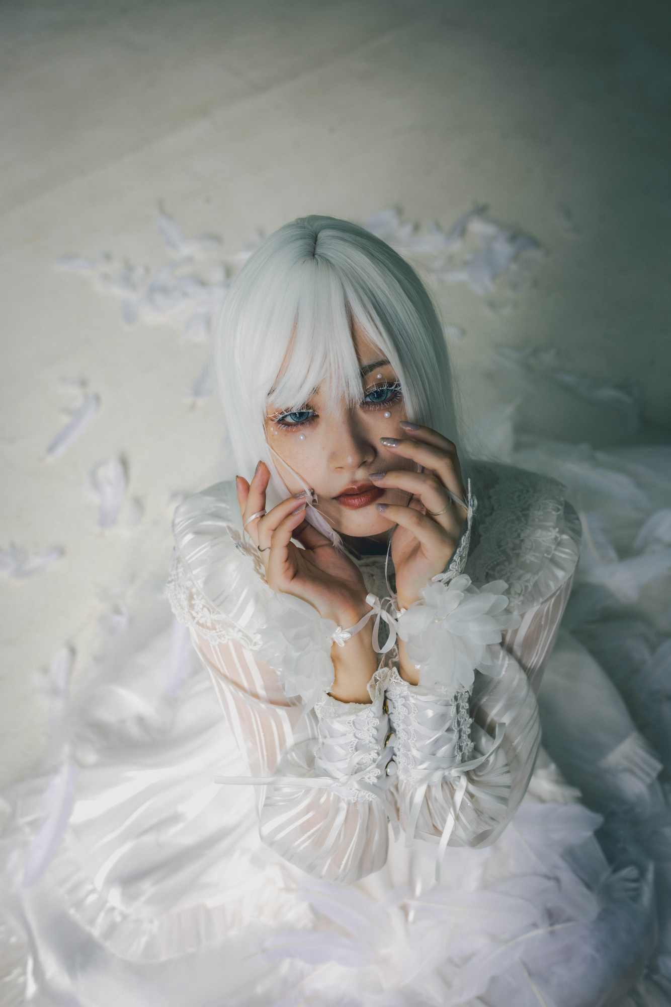 white