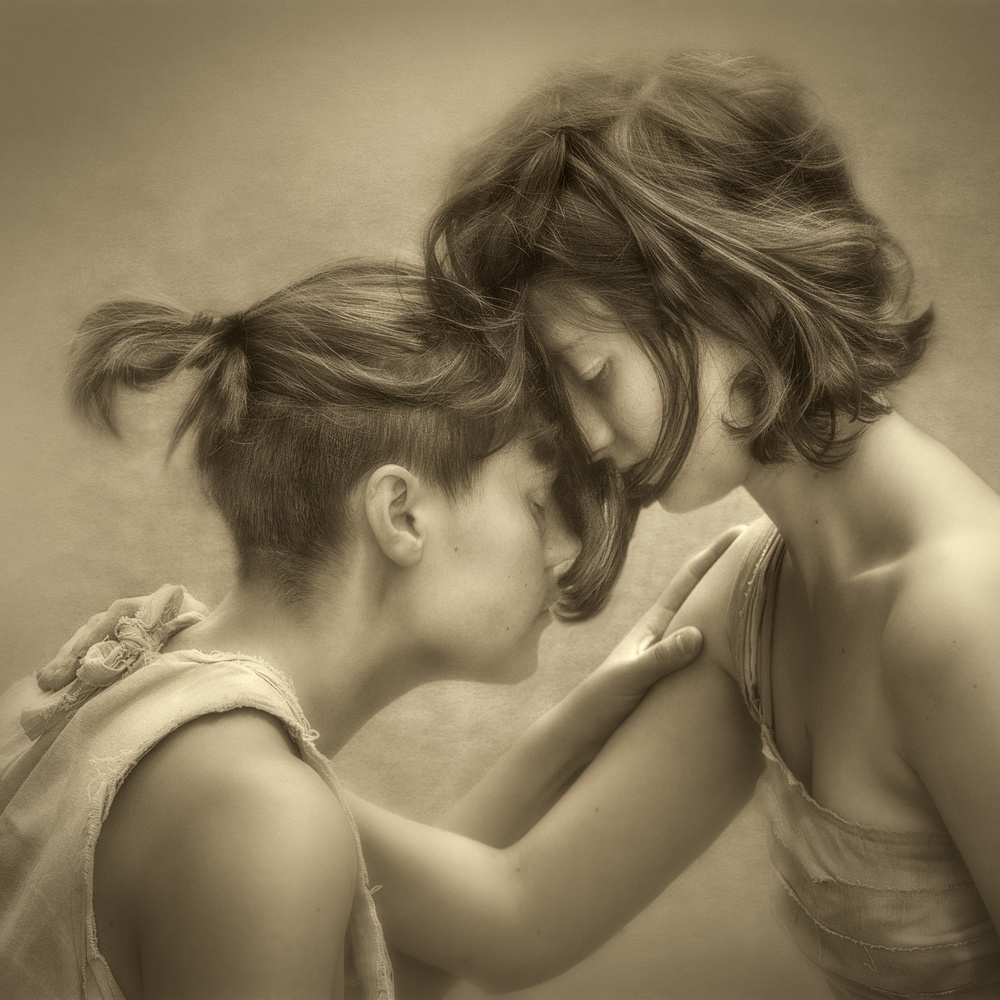 Tender Loving Embrace by Gaille Gray — canvas wall art