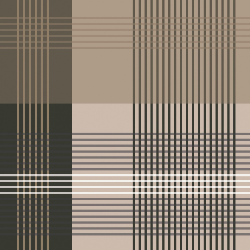 Geometric Plaid Pattern by Irene Demetri — canvas wall art