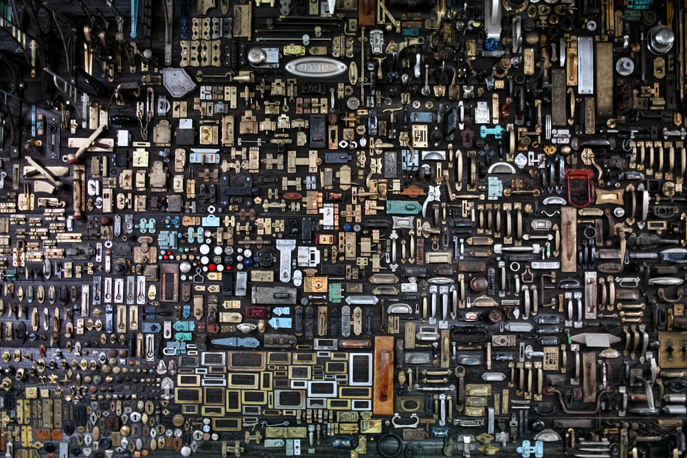 Vintage Hardware Collection by Koji Sugimoto — canvas wall art