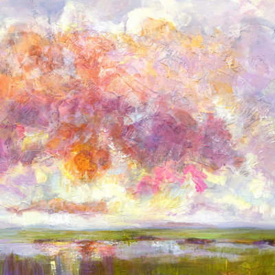 Marsh Sunset Glow