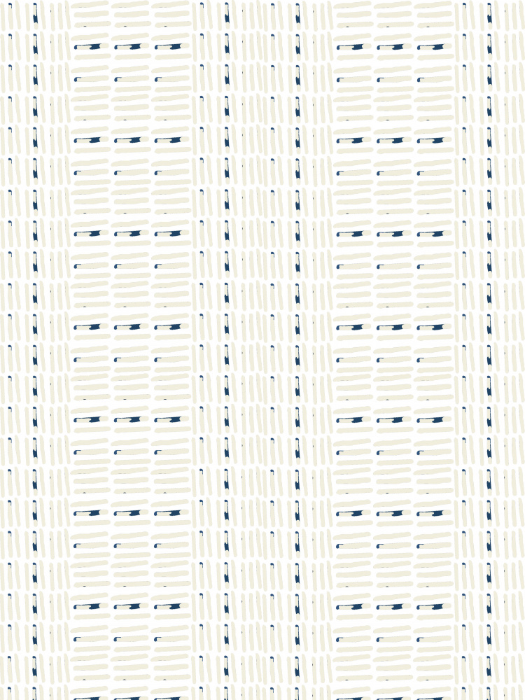 Organic Indigo Pattern by Elizabeth C — canvas wall art