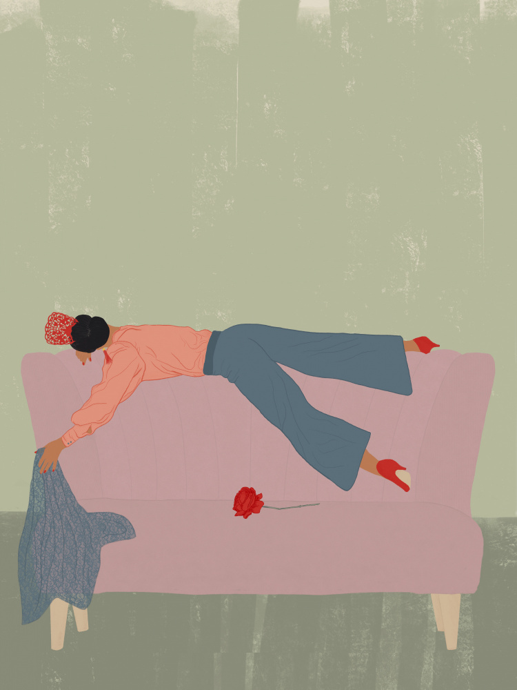 Rocío by Jota de jai — canvas wall art