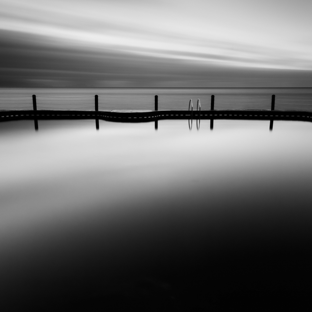 Still Pool And Ocean by Martin Rak — canvas wall art