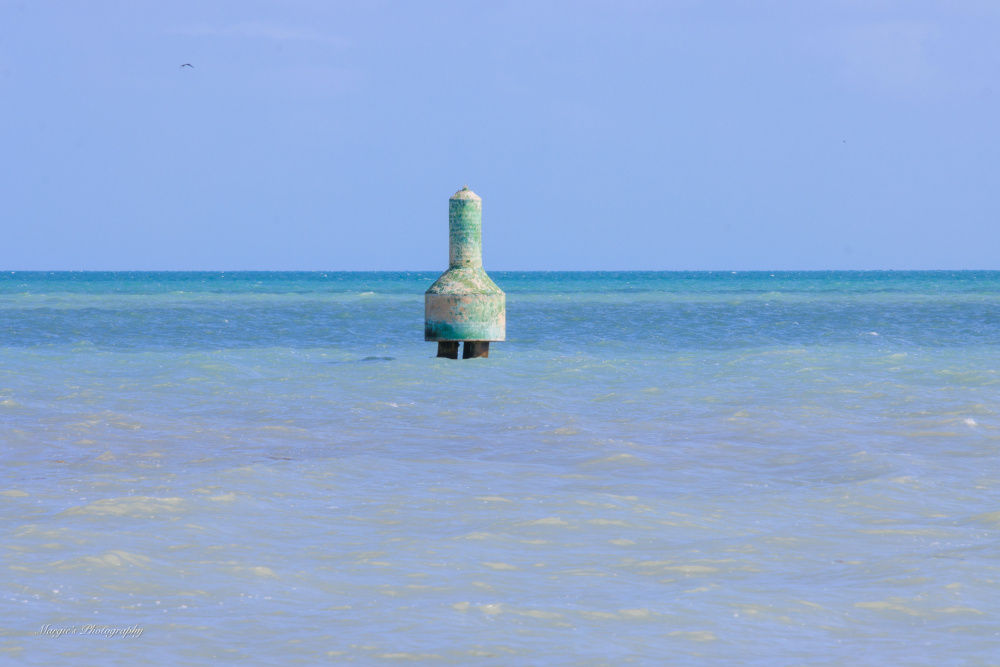 Tranquil Ocean Buoy by GuruShots — canvas wall art