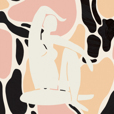 Serene Abstract Woman