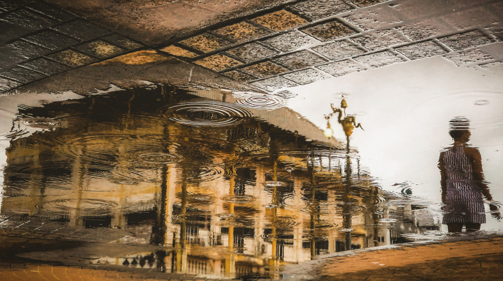 Upside Down Reflection by Yavuz Pancareken — canvas wall art