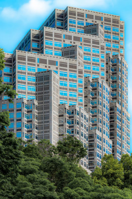 Stackable Towns Stacked City by R Suguri