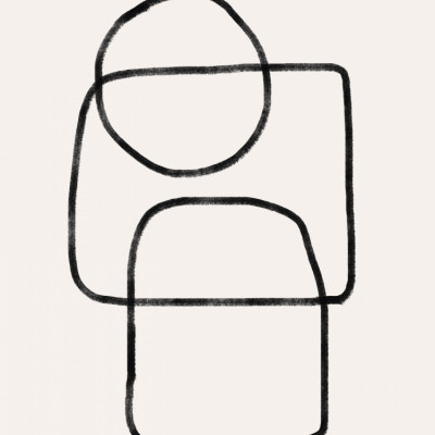 Minimalist line composition 10