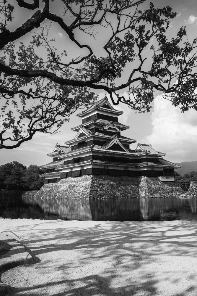 Majestic Japanese Castle by Jonathan Lai — canvas wall art