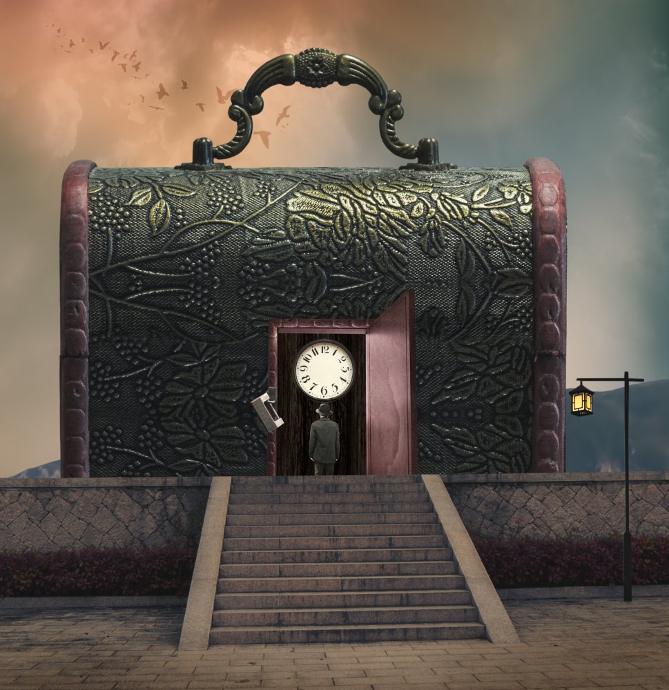 Time is precious. by Biao Huang — canvas wall art