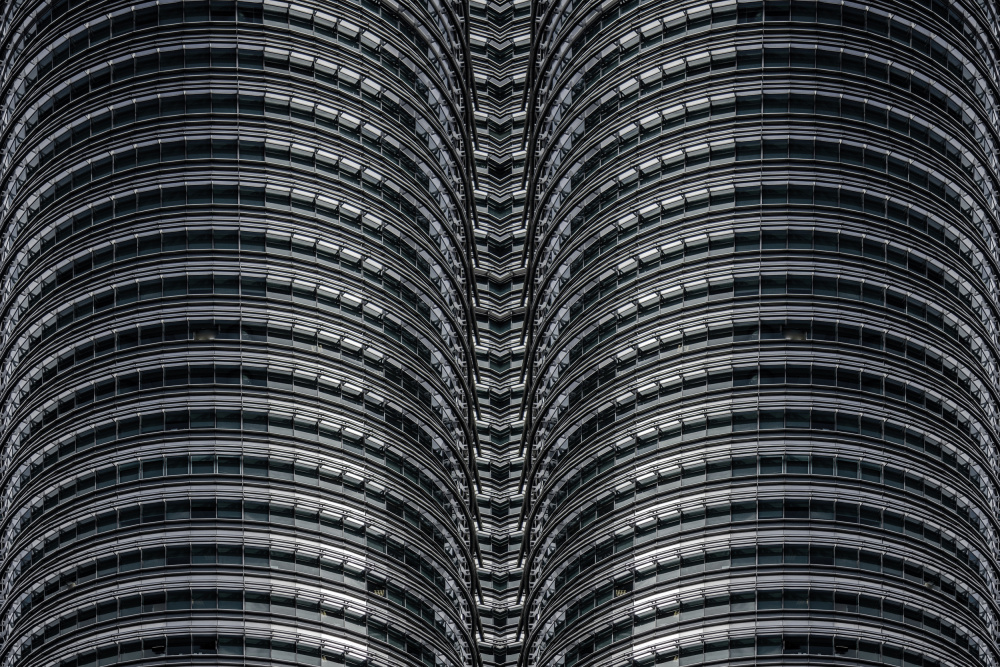 Urban Curve Symmetry by Miro Susta — canvas wall art