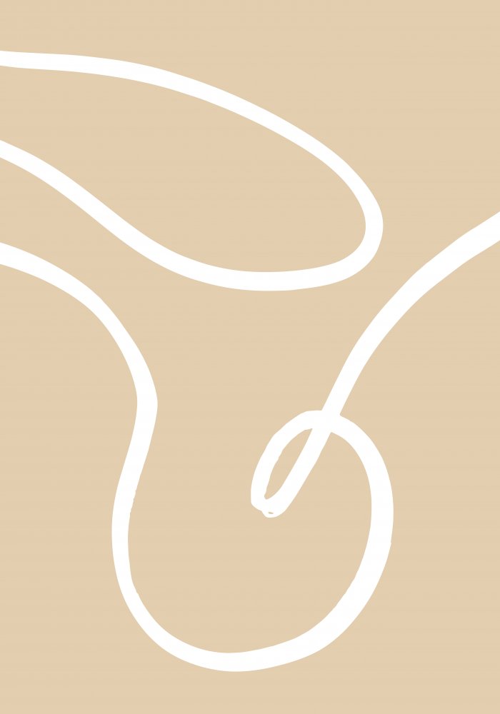Soft Flowing Curves by Old Artists Studio — canvas wall art