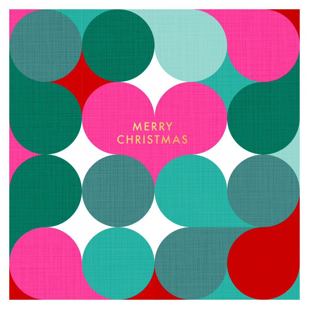 Merry Christmas Heart by Dominique Vari — canvas wall art