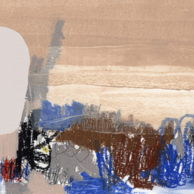 Serene Abstract Landscape