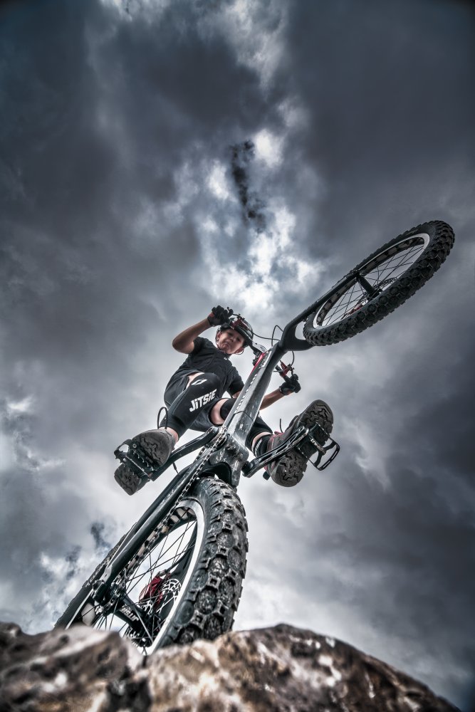 Gravity Defying Ride by Jesus Concepcion Alvarado — canvas wall art