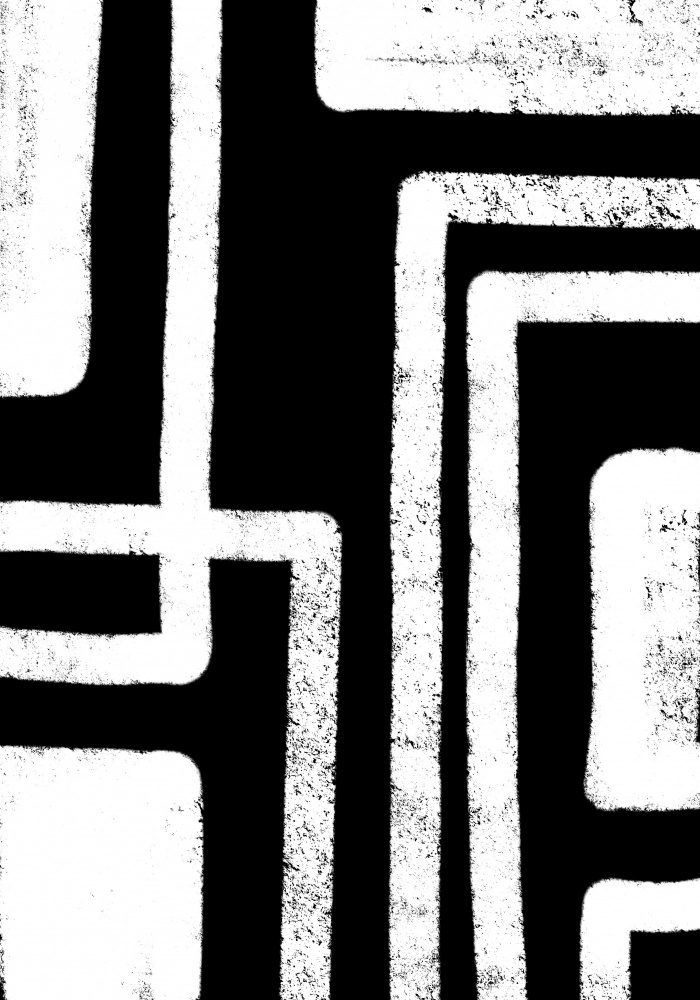 Abstract Geometric Lines by Yuli Saputra — canvas wall art