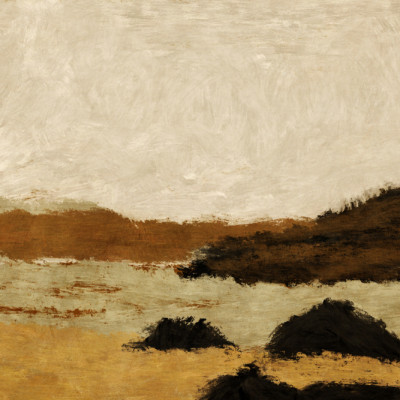 Earthy Abstract Landscape