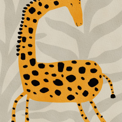 Whimsical Safari Giraffe