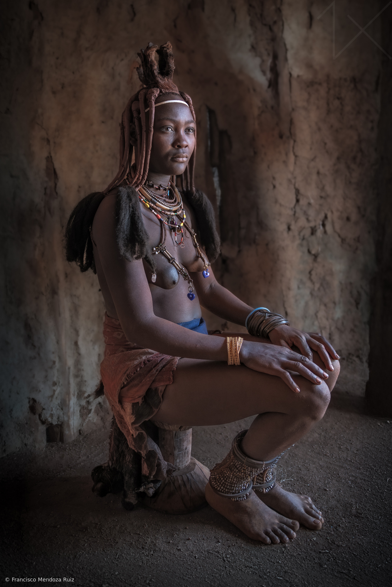 Himba Woman portrait, Angola