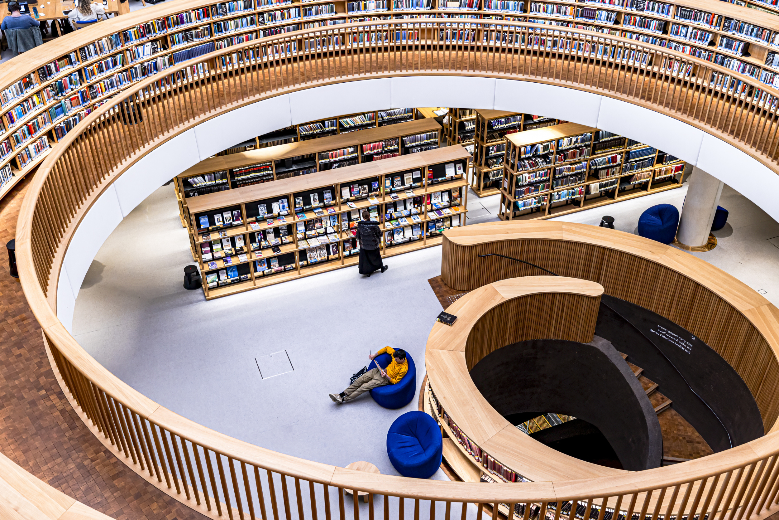 Kilrea Library Library from a different angle by Gila Koller
