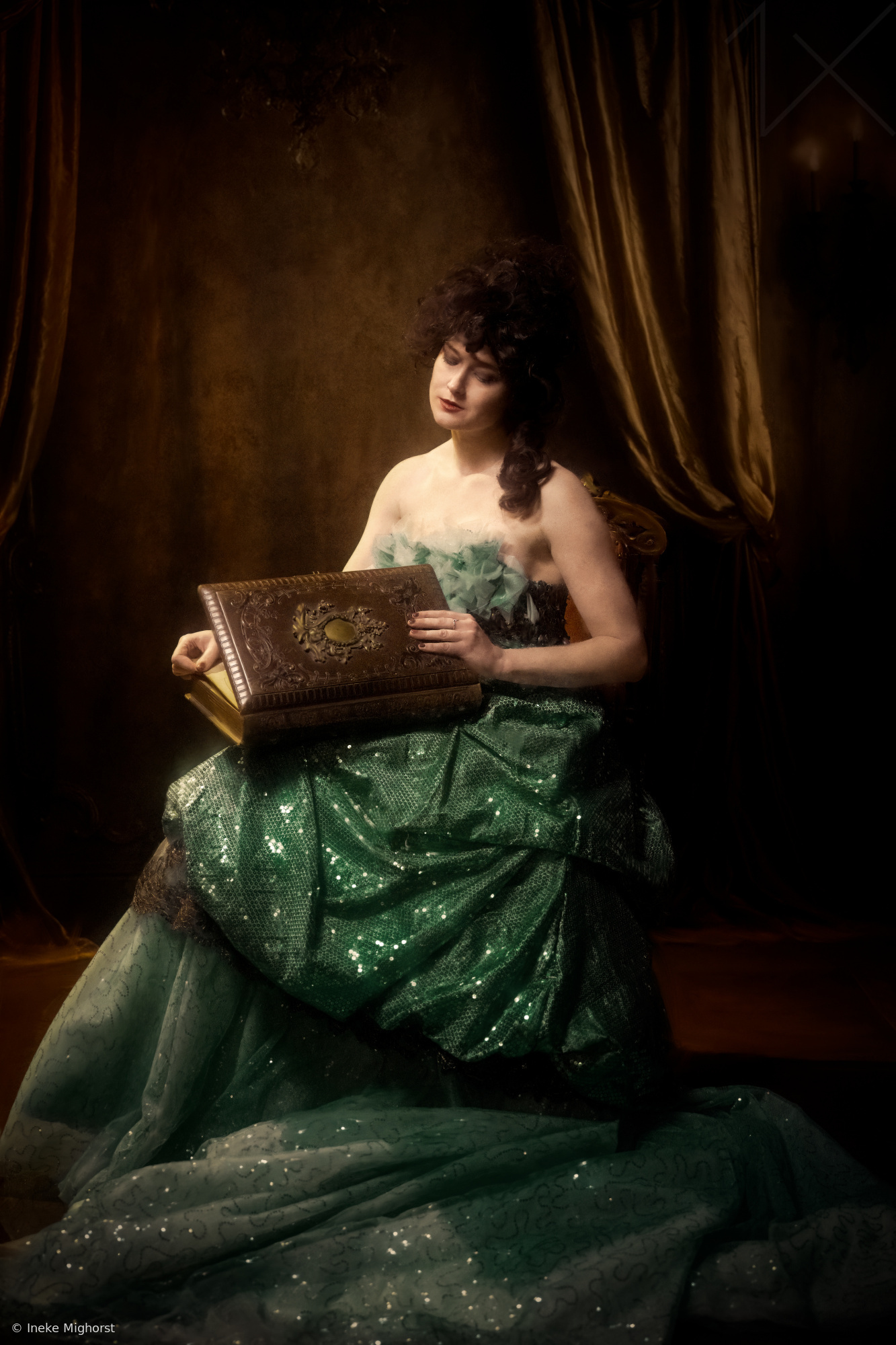 Peace at mind by reading a book.