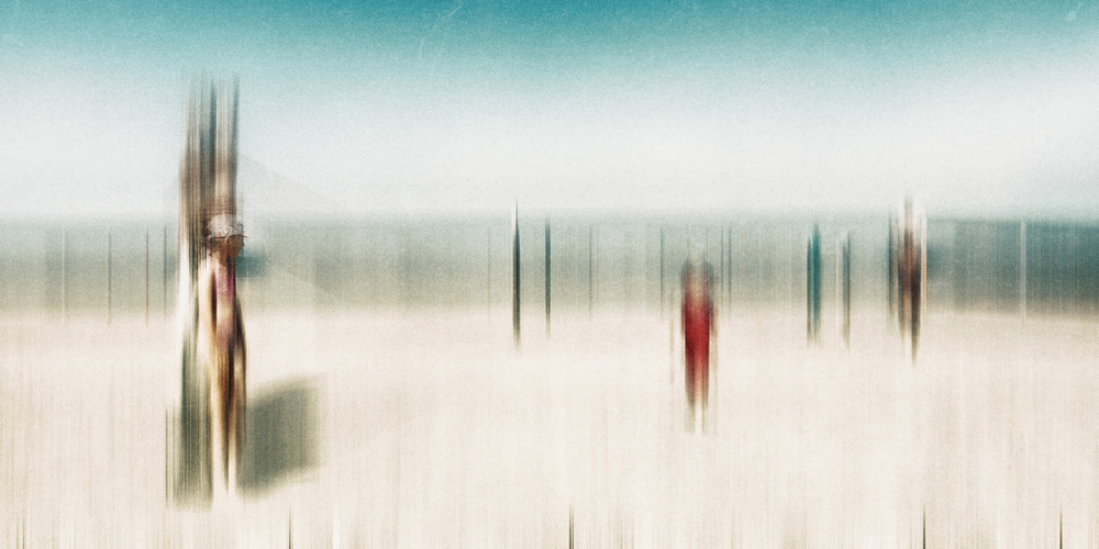 Dreamy Beach Movement by Carsten Velten — canvas wall art