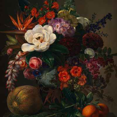 A Vase With Flowers