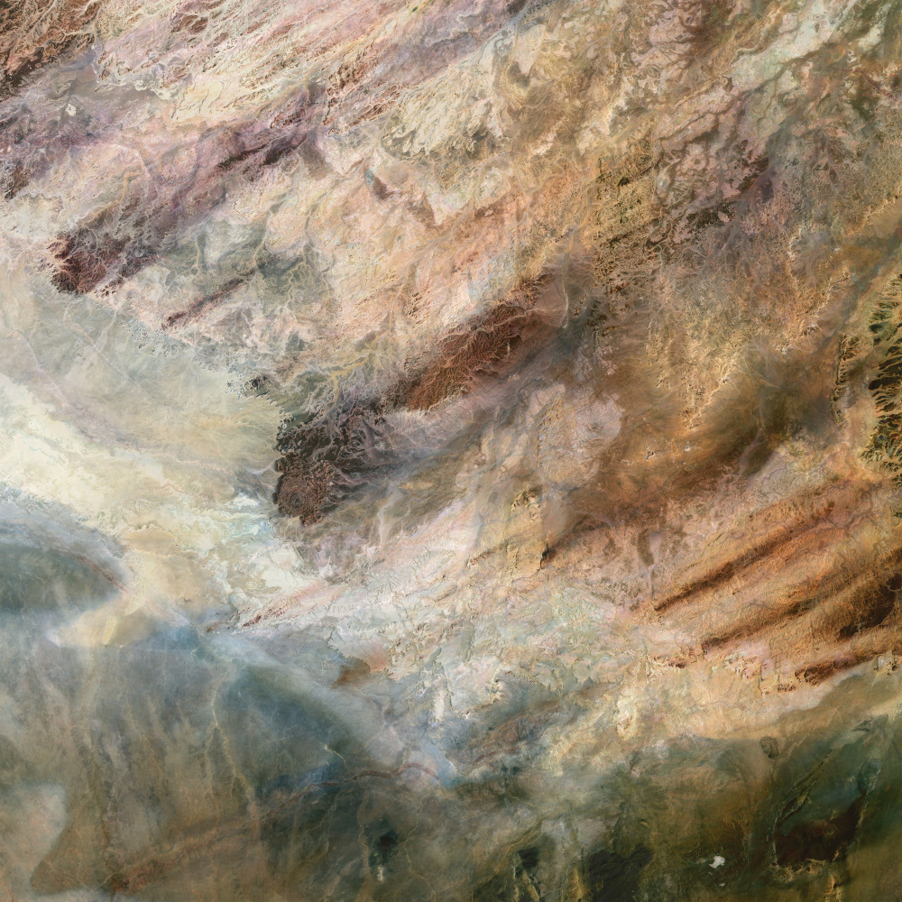 Arid Landscape Abstract by Pelin Atilla — canvas wall art