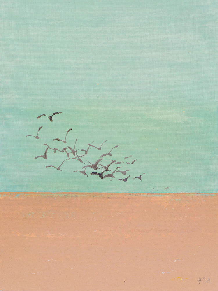Peaceful Desert Flight by Wayne Sleeth — canvas wall art