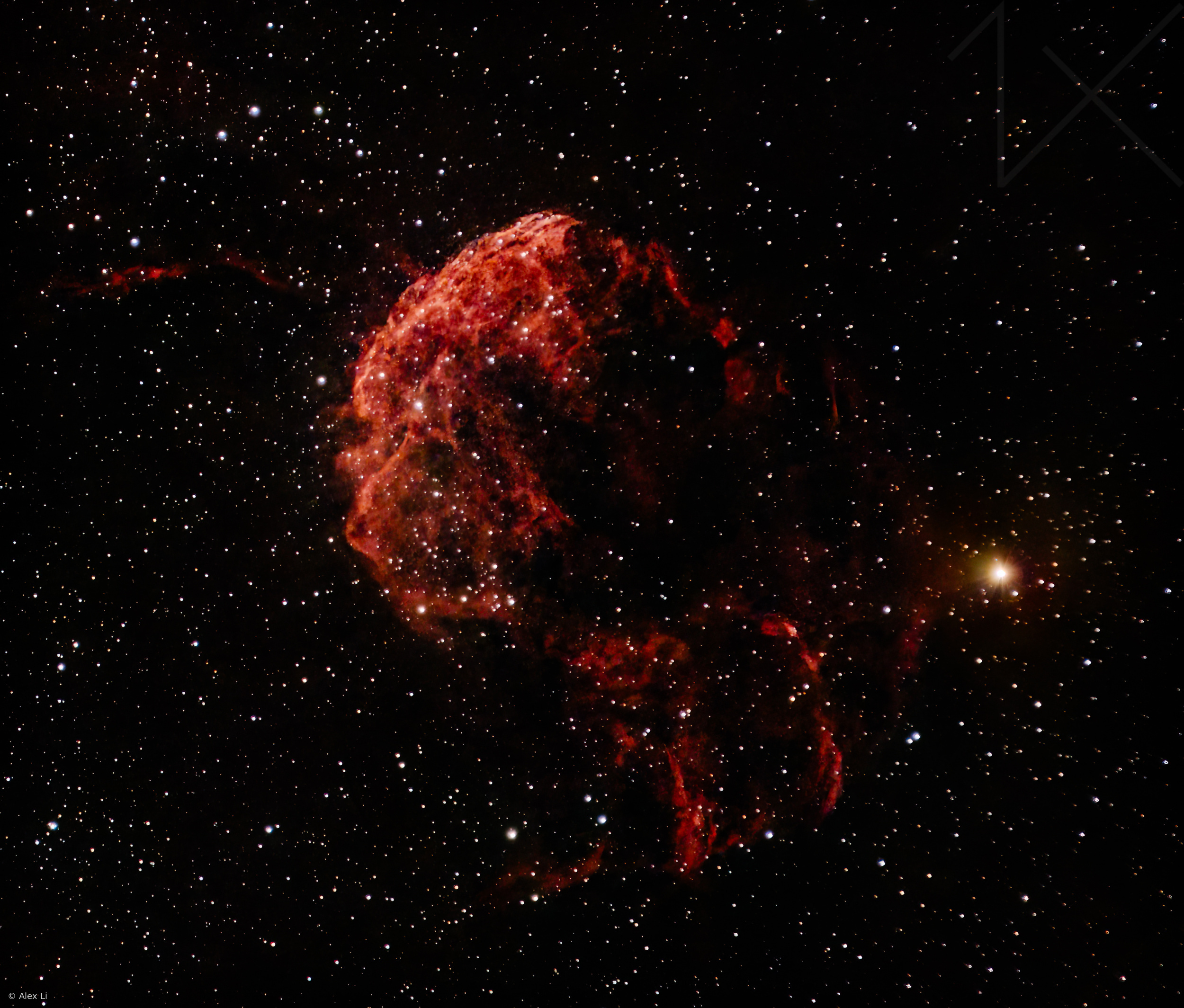 Jellyfish Nebula by Alex Li