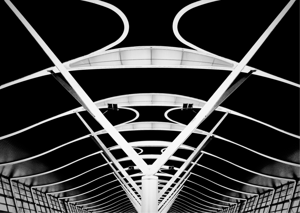 Abstract Modern Architecture by carlo borgatelli — canvas wall art