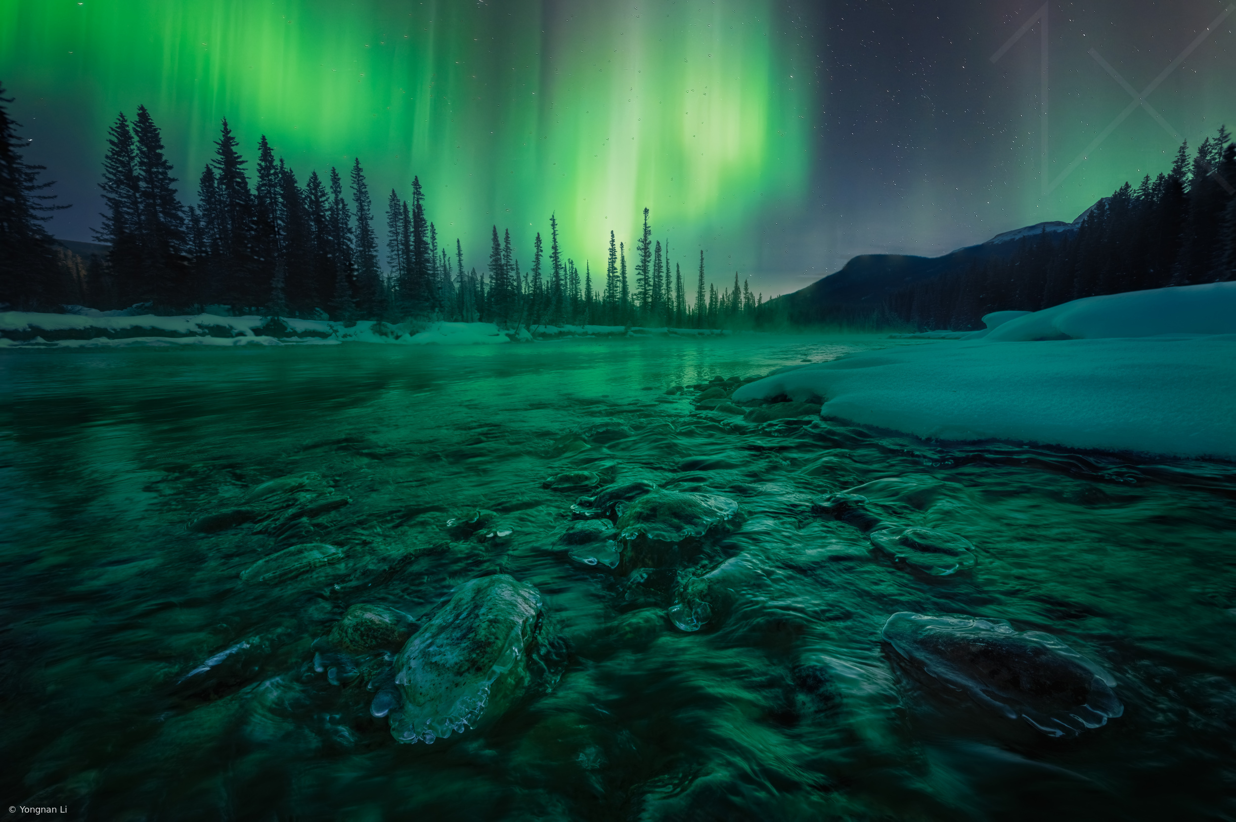 Night of Bow Lake