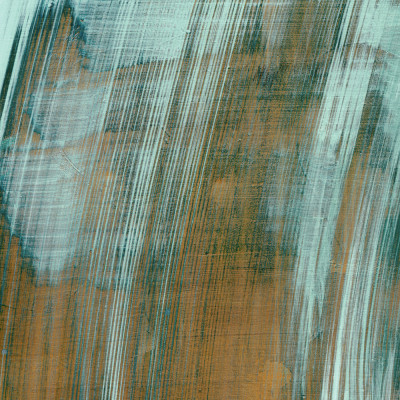 Abstract Teal Strokes