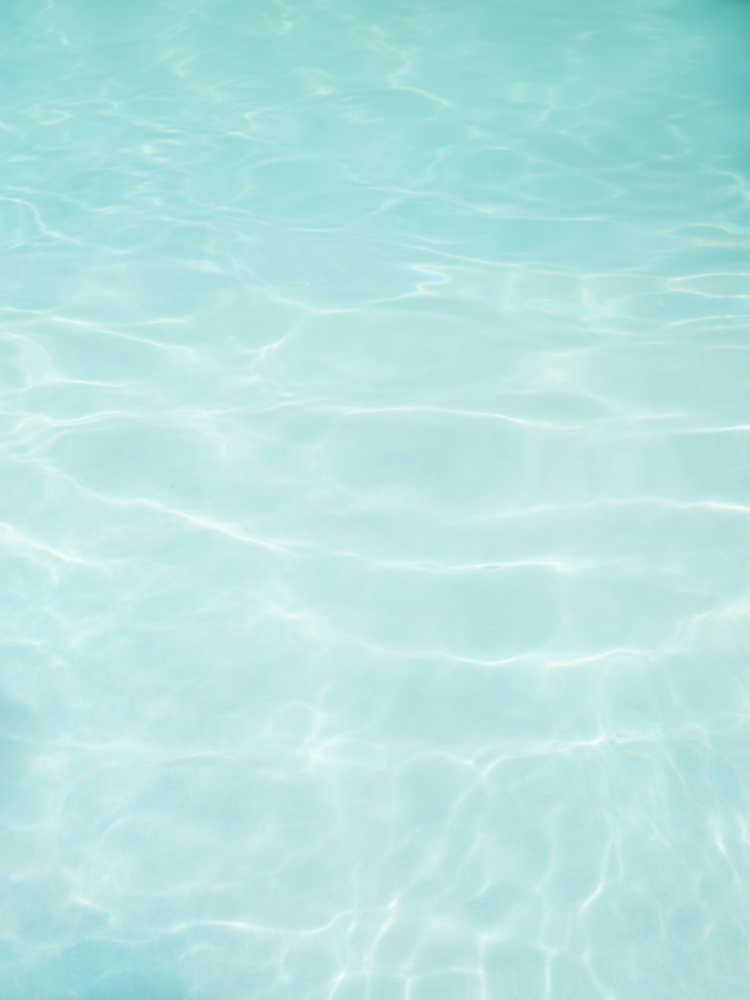 Clear Blue Water Ripples by Photolovers — canvas wall art